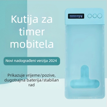 Poluotamna prozirna kutija za samodisciplinu pametnog telefona za učenike s tajmerom zaključavanja; model: C-type; materijal: Book Plastic Material; tip: kutija s gornjim otvaranjem i bravarom; stil: moderni minimalistički; prilagodba: dostupna