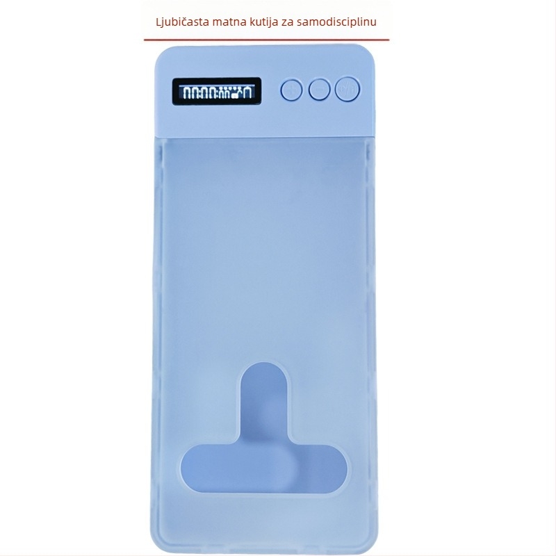 Poluotamna prozirna kutija za samodisciplinu pametnog telefona za učenike s tajmerom zaključavanja; model: C-type; materijal: Book Plastic Material; tip: kutija s gornjim otvaranjem i bravarom; stil: moderni minimalistički; prilagodba: dostupna