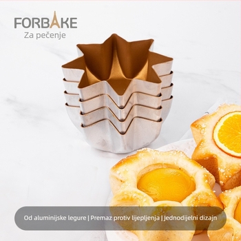 FOR BAKE kalup za kolače, nepravilan oblik, aluminijska legura