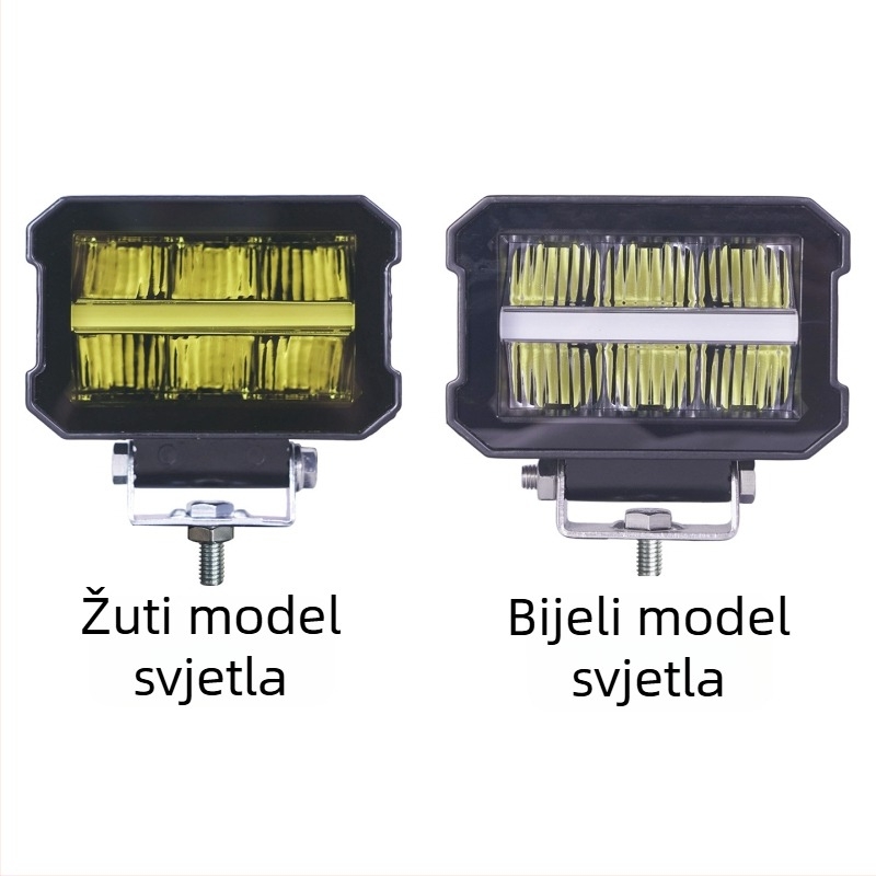 Nanteng LED krovno svjetlo za off-road vozila, pravokutna kućišta, 21W, DC12-60V, 30.000h, 6000-6500K, Model 526F60W