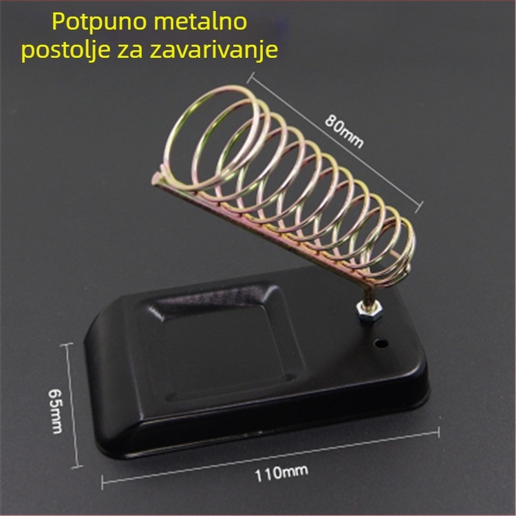 Višestruki stalak za lemljenje, potpuno metalni držač za cínovu žicu, rosin spužva i apsorber paste za lemljenje, elektronički dodaci za lemljenje (Marka: Drugo; Uvoz: Ne)