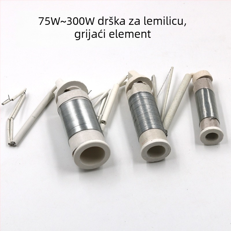 Lemilo za lemljenje s drvenom ručkom, grijna jezgra 75-300W i 500W, 220V Inkai električno grijanje