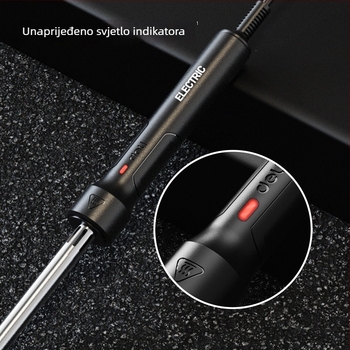 Deli DL8860 Vanjski grijani lemilica s konstantnom temperaturom, 60W, 220V, vrh 907