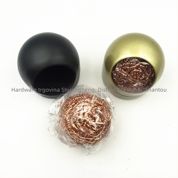 Nastavak za čišćenje lemilice s bazom i bakrenom kuglom za usisavanje cinka — dodatak, nehrđajući čelik, model Tuhaojin