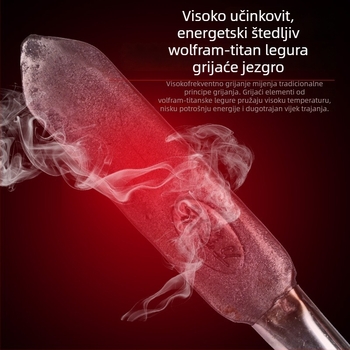 Wanjia brendirano električno lemilo s drvenom ručkom, 220V, električno grijanje, za uklanjanje svinjskih dlačica