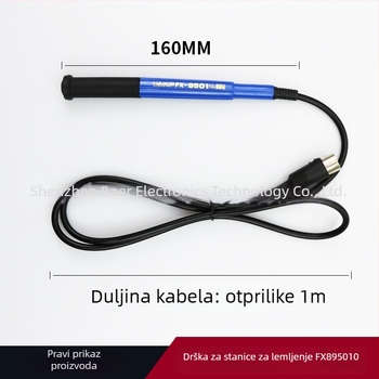 Baer držač za lemilicu za stanicu 951/942/T12, silikon držač, električno grijanje, kompatibilno s 51/942/T12 vrhom