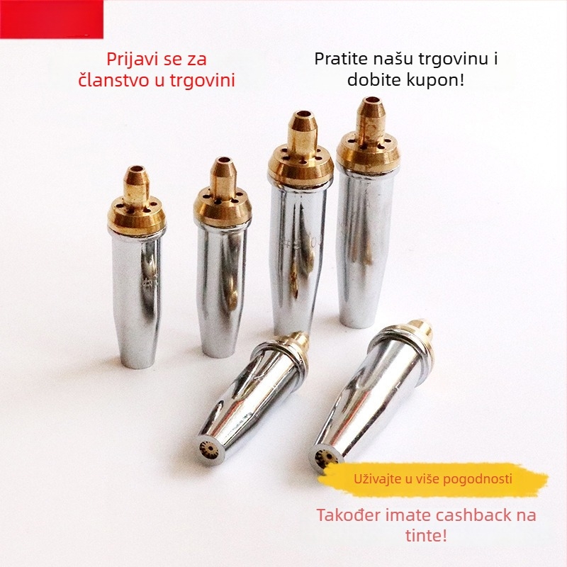 Di Chuang mlaznica za rezanje kisikom, debljina stijenke 3 mm, Ø8 mm spoj cijevi