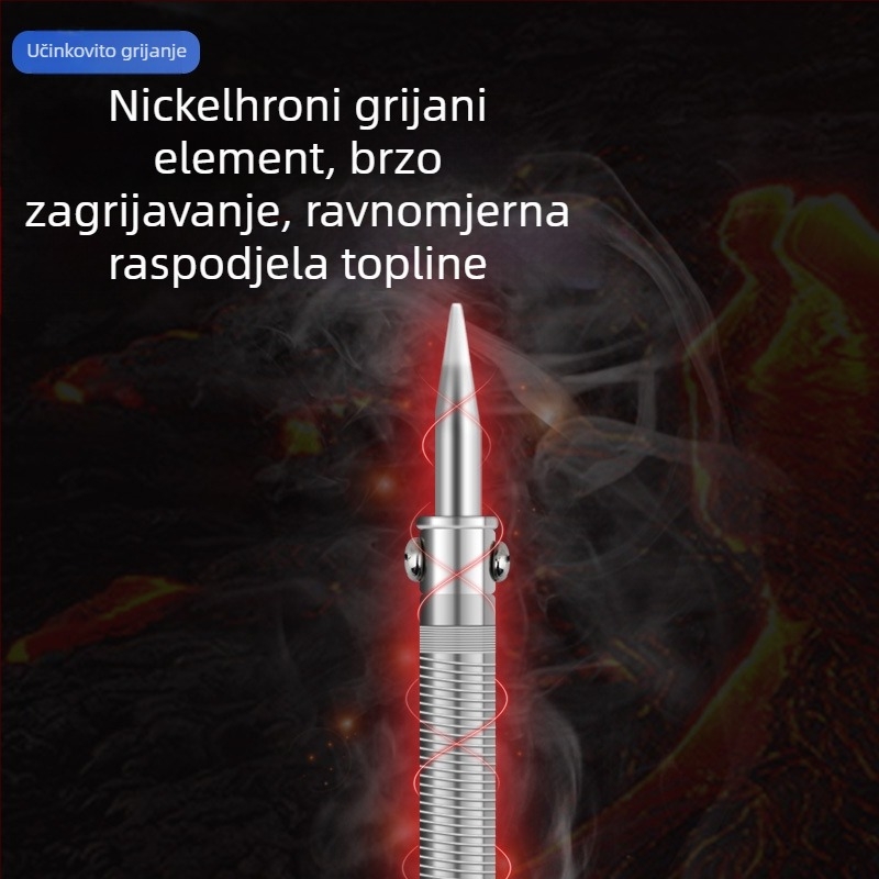 Električni bušač rupa za posude i plastične boce uz lemilicu i pištolj za topljenje ljepila; ručni uređaj; Vrsta: Drugo; Zavarivanje struje: Drugo; Snaga: Drugo; Opseg primjene: Drugo