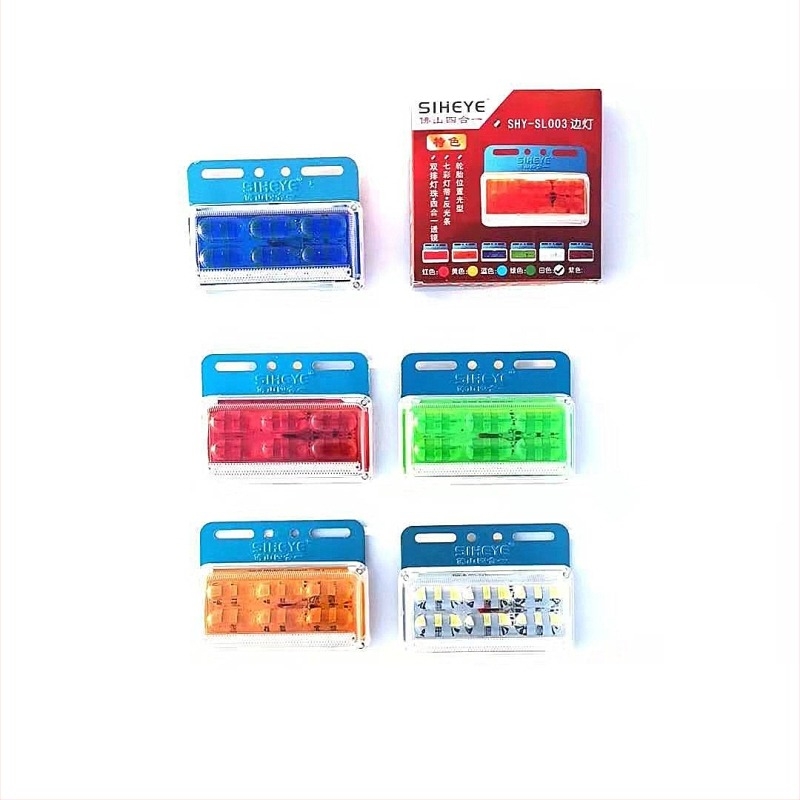 LED svjetlo za kamion – četiri u jednom bočno svjetlo s indikatorima visine i širine, metalno kućište, Hongfei