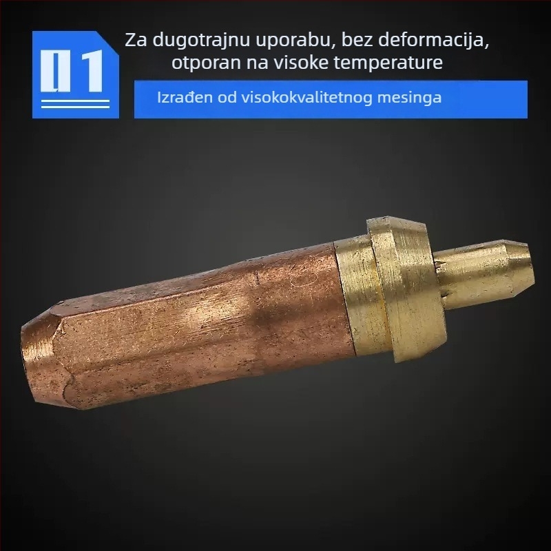 Duža za acetilenski plamen rezanja, standardni tip, marka Great Wall Seiko; model G01-30-100-300; debljina rezanja 30–60; radni tlak 0,4