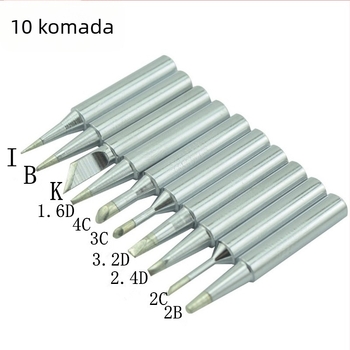 900 Serija 936 tip za lemilicu s regulacijom temperature - bez olova, bakar s elektroplatom, oblik vrha: oštar, ravan, nagnut, 200–450°C
