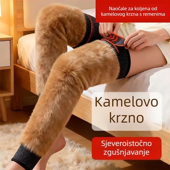Koljenke od kamiljske vune za odrasle