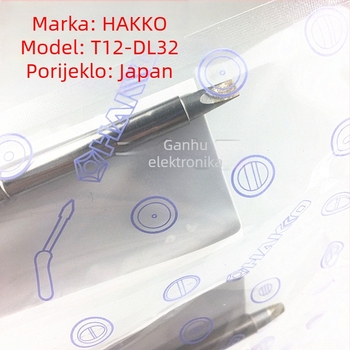 HAKKO vrhovi za lemljenje — ravni vrh, standardna duljina, serija T12-D08 12 16 24 D4 DL32 52
