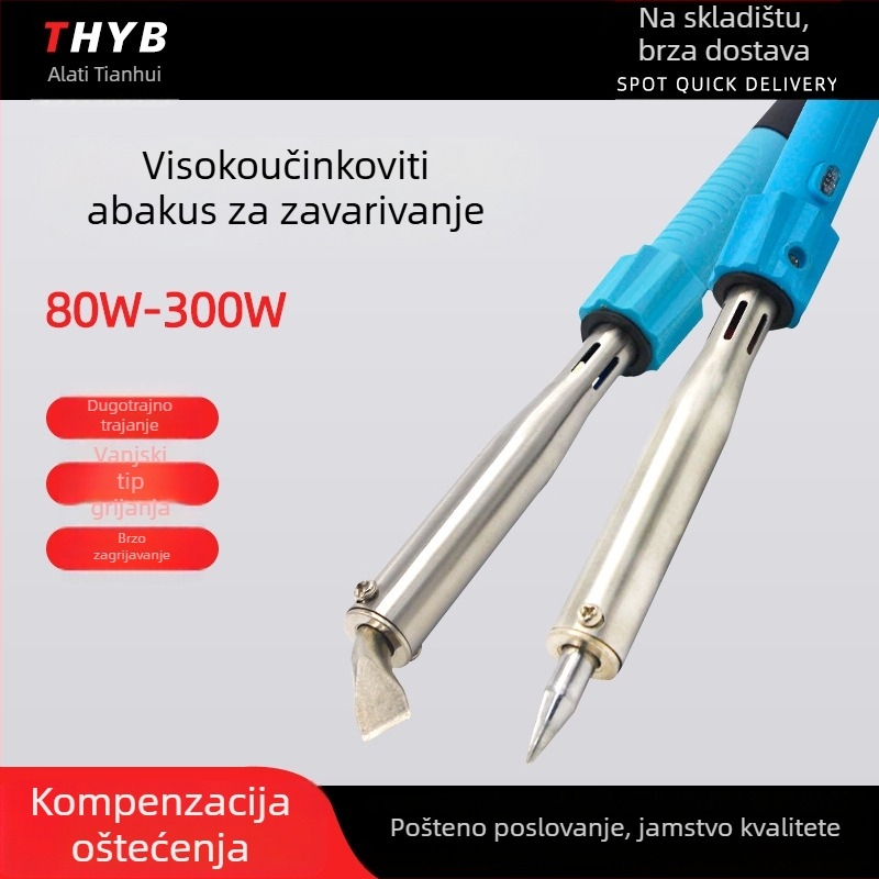 Lemilica s gumiranom drškom, 220V, 80–300W, električno grijanje