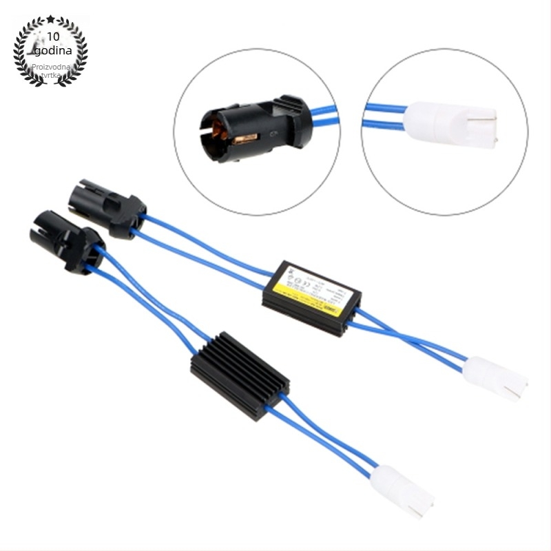 Automobilski LED dekoder T10 Soft Block – 5W, 12V, LED izvor svjetla, vijek trajanja 10000 h, ABS kućište