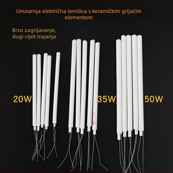 Lemilo s unutarnjim grijanjem, keramijski grijač, 20W/35W/50W, 220V