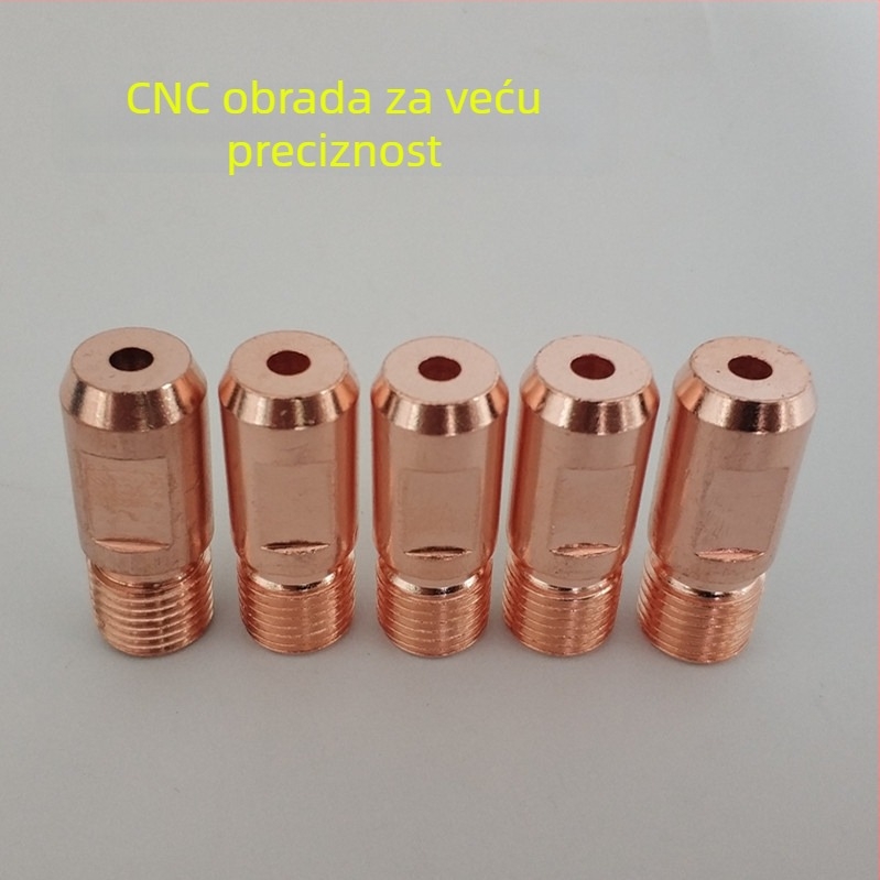 Vrh kontakta za zavarenje lukom, podvodno zavarivanje, 14x1.5, bakar-krom-zirkonij zlitina, 500 A