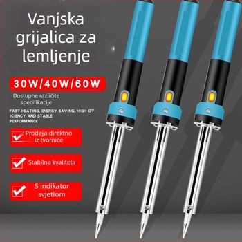 Lemilica s gumiranom ručkom, 220V, električno grijanje, tip vanjskog grijanja