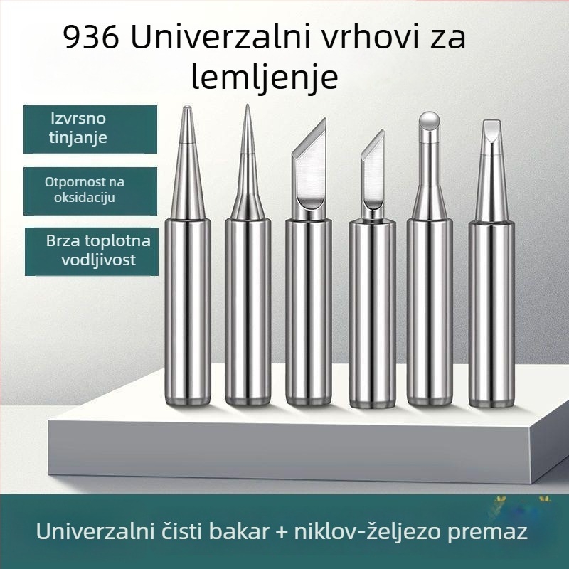 Set vrhova za lemilicu, 5 komada, s unutarnjim grijanjem, originalni vrhovi