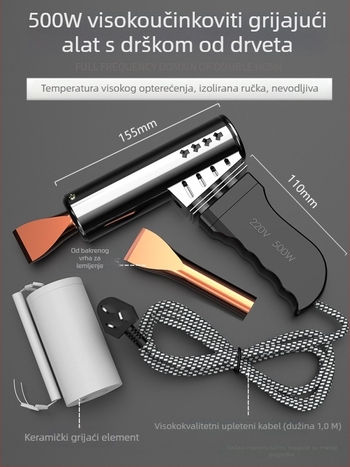 Set za lemljenje s drvenom drškom, visokog kapaciteta, konstantnom temperaturom, industrijske klase alat za elektroničke popravke