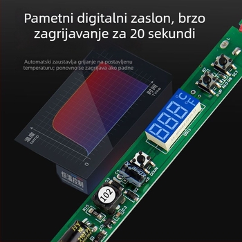 Set za lemljenje 60W s podesivom temperaturom i konstantnom temperaturom za kućne popravke