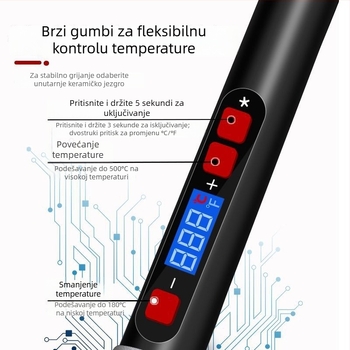Set za lemljenje 60W s podesivom temperaturom i konstantnom temperaturom za kućne popravke