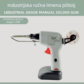 Novi automatski lemilica od 120W s napajanjem cinkom za elektroničke popravke, prijenosni visokoučni alat za lemjenje