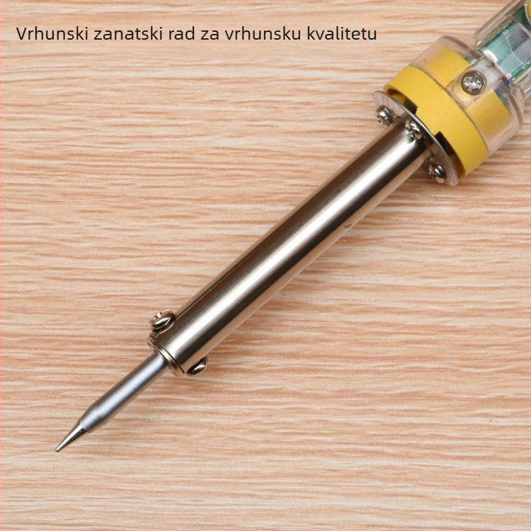Set električne lemilice s podesivom temperaturom, 60W, vanjsko grijanje, inteligentna konstantna temperatura za kućne popravke