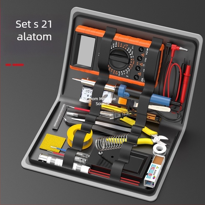 Lemilica i multimetar - set alata za elektronički popravak, za kućnu i studentsku upotrebu, set PCB