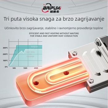 Bežični punjivi stroj za toplomeltno zavarivanje PPR cijevi, 12A, 280W, kućni alat za zavarivanje plastike