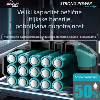Bežični punjivi stroj za toplomeltno zavarivanje PPR cijevi, 12A, 280W, kućni alat za zavarivanje plastike