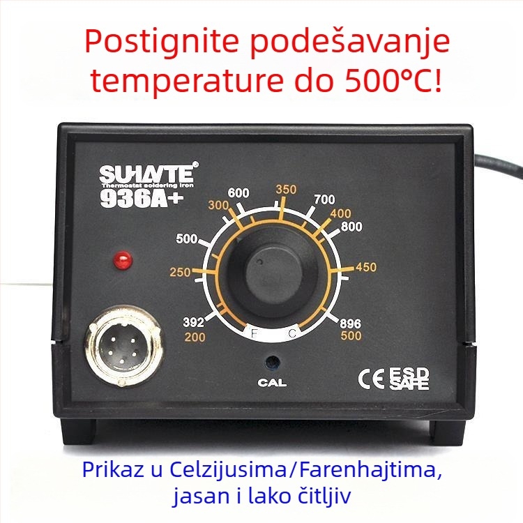 936 stanica za lemjenje s unutarnjim grijanjem, 60W, podesiva temperatura — Yisheng hardware business department