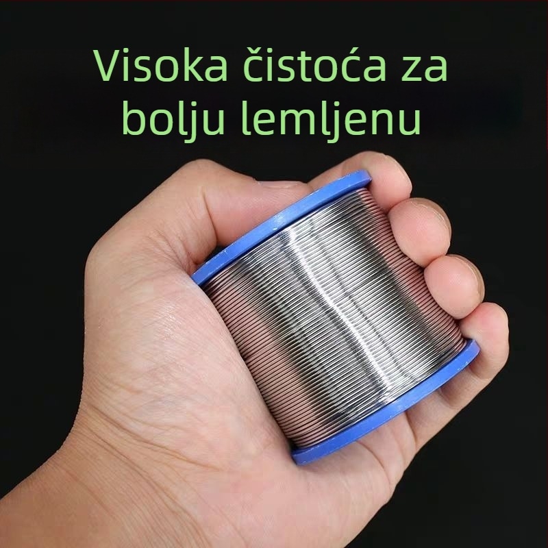 Žica za lemljenje s rosinovim jezgrom, visoke čistoće kalaja, za električno lemljenje