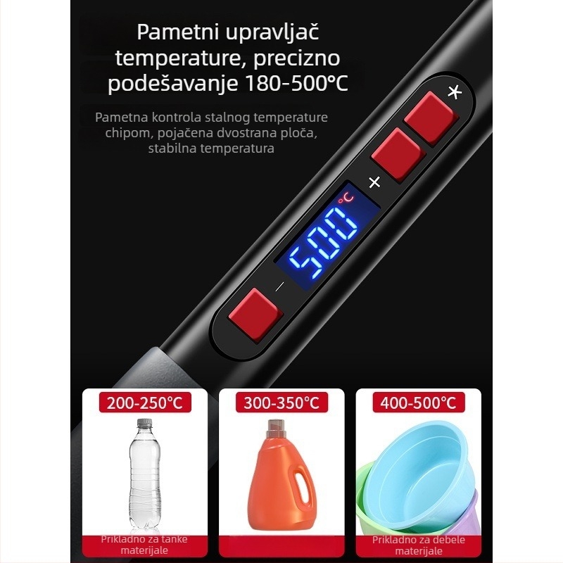 Deer Fairy električno grijani alat za graviranje i rezanje plastike, KT ploča, spužvasti pjena, alat za bušenje topljenjem