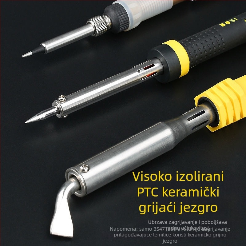 Lemilica s regulatornom temperaturom – ručna lemilica, visoka temperatura, dugi vijek trajanja, 30W–150W