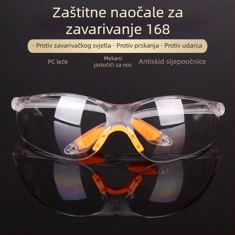 Zaštitne naočale za zavarivanje, zaštita od udara, model 168, marka 777, plastični okvir
