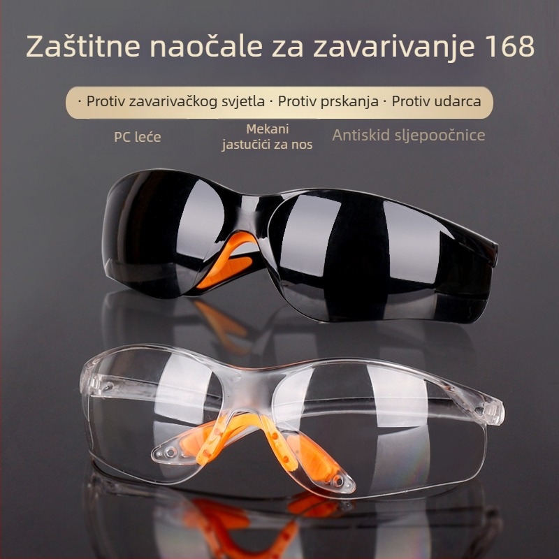 Zaštitne naočale za zavarivanje, zaštita od udara, model 168, marka 777, plastični okvir
