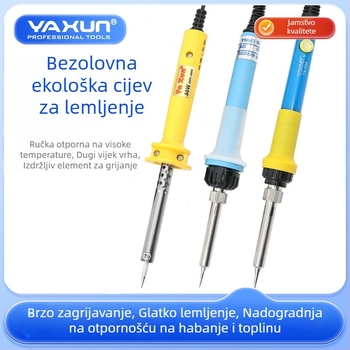 Yaxun električna lemilica 220V, 20–60W, za popravke, kućnu upotrebu, zavarivanje i pirografiju