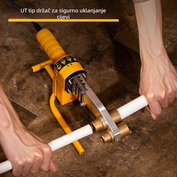 Električni stroj za spajanje toplim zavarivanjem s konstantnom temperaturom za PPR cijevi, dvostruke glave 20/25, 800W, 220V, model DL82032C