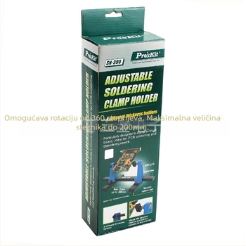 PCB popravni držač s podesivim rotirajućim zavarivačkim držačem (Brand: Proskit/Baogong; Namjena: zavarivački pribor; Struja zavarivanja: 1 A)