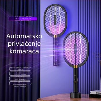 Kailiya USB fotokatalizator ubijač komaraca – 2-u-1 lampica i električna mreža, ugrađena baterija 801–1000 mAh, pokrivenost do 10 m², punjenje 1–3 h