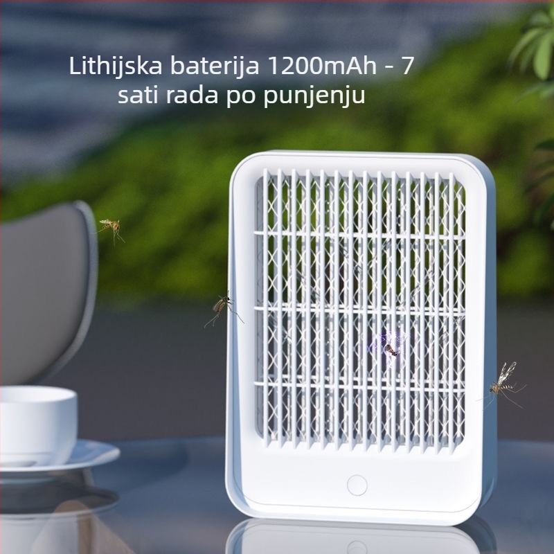 USB napajani ulov komar s LED lampom — unutarnji, prijenosni, zidni, pokriće do 10㎡, dvije u jednom