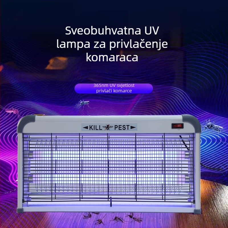 Bocheng lampa za uništavanje komaraca, vanjska, punjiva, potpuno automatska UV zamka, prijenosna