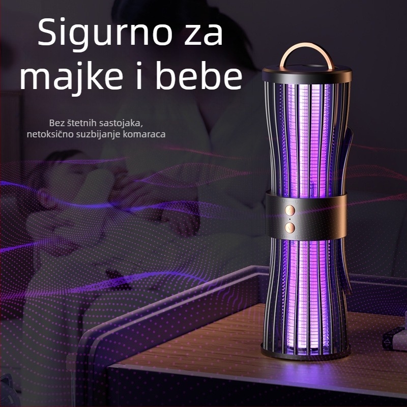 USB punjiva tiha lampa za ubijanje komaraca, za kućnu i vanjsku upotrebu, 5V, CE certifikat