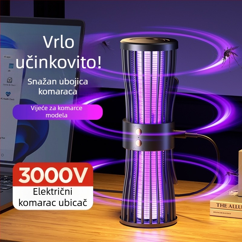 USB punjiva tiha lampa za ubijanje komaraca, za kućnu i vanjsku upotrebu, 5V, CE certifikat