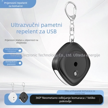 Multifunkcijski repelent za insekte i ubijač komaraca, model F888, kvadratni oblik, 5V, 65 Hz