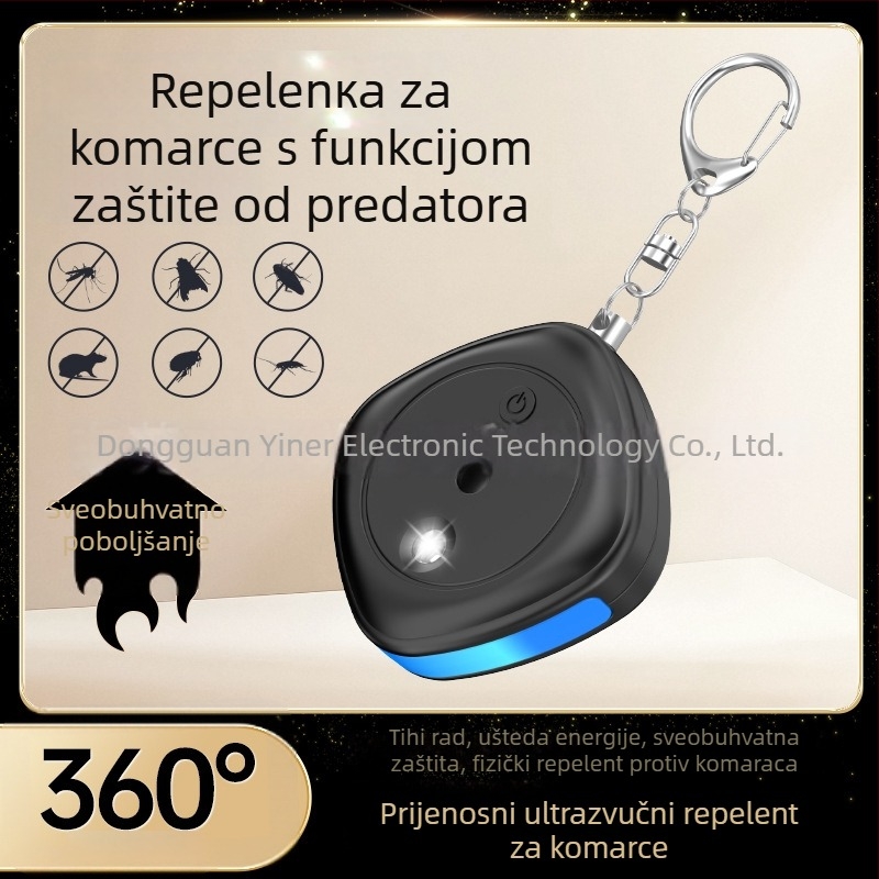 Multifunkcijski repelent za insekte i ubijač komaraca, model F888, kvadratni oblik, 5V, 65 Hz