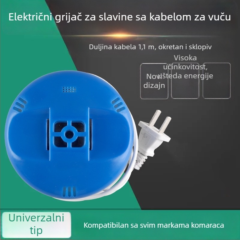 Plug-in električni grijač protiv komaraca s tabletama repelenta u čvrstom stanju — WP20170073, blago toksičan