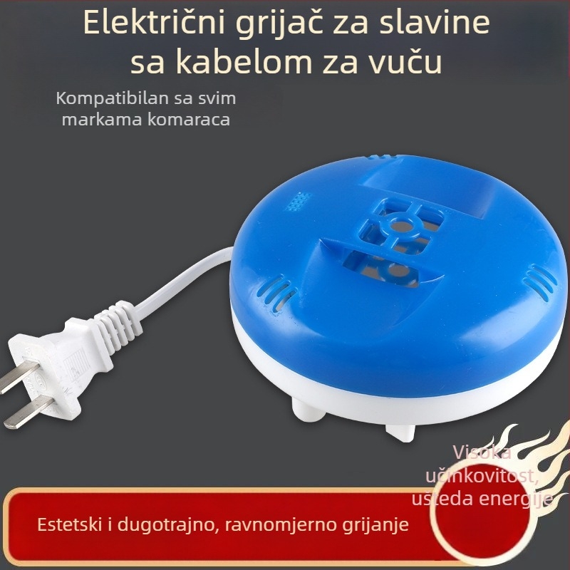 Plug-in električni grijač protiv komaraca s tabletama repelenta u čvrstom stanju — WP20170073, blago toksičan