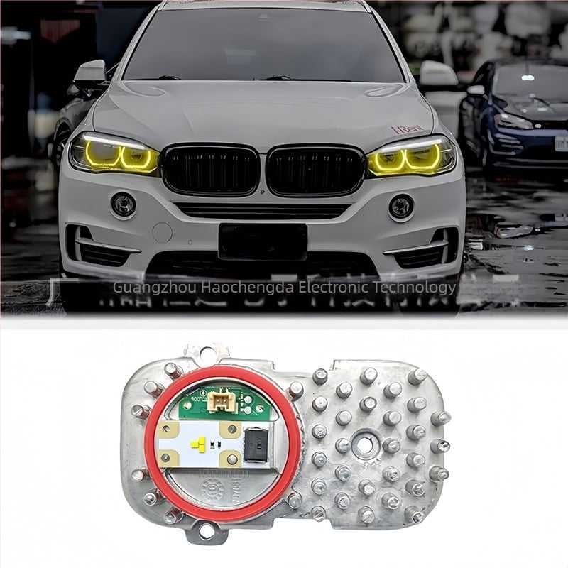 63117263051 BMW F25 X3 X5 X6 limun žuto Angel Eye bijela dnevna svjetla